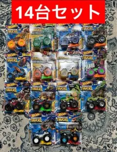 新品未開封【Hot Wheels】 モンスタートラック 14台セット