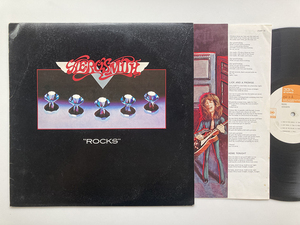 AEROSMITH / ROCKS / CBS/SONY 25AP 78 国内盤 76年ORIG エンボスジャケ エアロスミス/ロックス/ハードロック