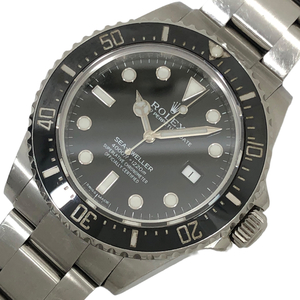 ロレックス ROLEX シードゥエラー ランダムシリアル 116600 ブラック文字盤 SS 腕時計 メンズ 中古