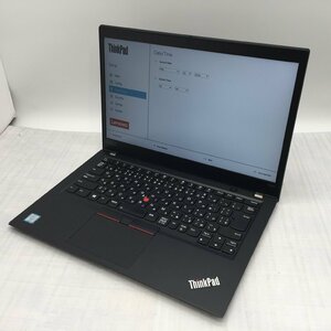 Lenovo ThinkPad T490s 20NY-S3L71Q Core i7 8665U 1.90GHz/16GB/512GB(NVMe) 〔C0117〕