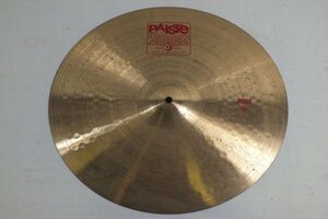 ◇ PAISTE パイステ 2002 RIDE18 ライドシンバル 中古 現状品 241008E5145