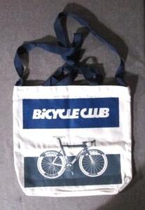 新品 未使用 BiCYCLE CLUB バイスクルクラブ ショルダーバッグ エコバッグ コットン 綿