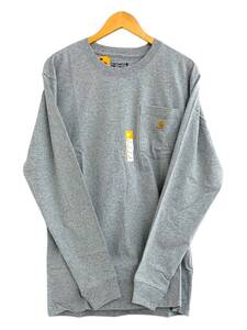 Carhartt (カーハート) Workwear LS Pocket T-Shirt ロンT 長袖Tシャツ K126 S グレー HEATHER GRAY メンズ/004