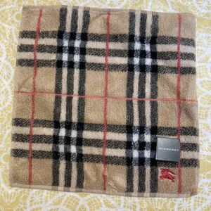 【人気柄】新品/BURBERRY/タオルハンカチ/正規品/バーバリー/綿100%/未使用/即決あり/匿名発送/ノバチェック/レディース/女性用/25