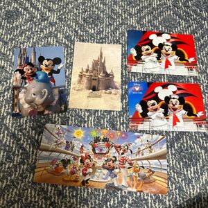 ディズニークルーズライン ポストカード ウォルトディズニーワールド マジックキングダム 絵はがき ハガキ Disney CRUISE LINE WDW