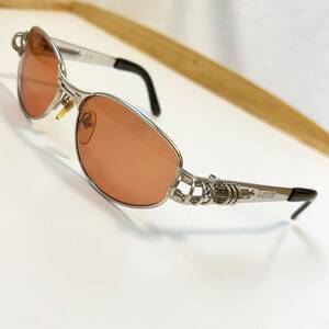 ◆JeanPaulGAULTIER ジャンポールゴルチエ バネ使用テンプル サングラス アーカイヴ シルバー 51-6105 EYEWEAR ゴルチェ