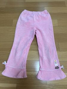 ミキハウス　パンツ　110センチ ボトムス キッズ　女の子　子供服　コーデュロイ　長ズボン　うさこちゃん　刺繍