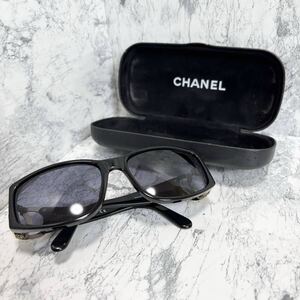 【1円～】【大人気】CHANEL　シャネル　サングラス　ココマーク　ブラック　レディース　02461　94305