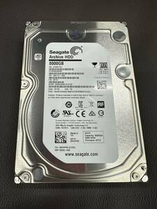 ■Seagate / シーゲート S-ATA HDD 8TB ST8000AS0002⑱ 【検品済み/使用455時間62回】