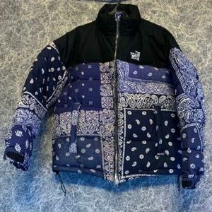 READYMADE BANDANA DOWN JACKET NAVY 0