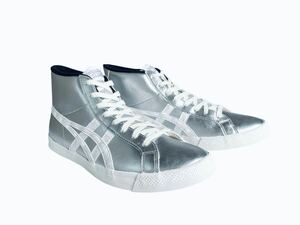 デッド!! 名作!! 新品 Onitsuka Tiger FABRE BL オニツカタイガー ファブレ シルバー 銀 × 白 us 8.5 / 26.5 ㎝