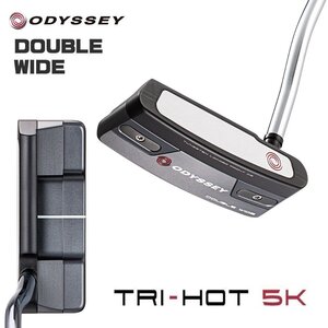 新品★オデッセイ★トライ ホット TRI-HOT 5K DOUBLE WIDE DB ダブル ワイド パター★ダブルベント★STROKE LAB★2023★34吋★日本正規品