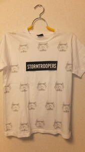★GU★STAR WARS STORM TROOPERS Ladies Tee shirts sizeM スターウォーズ　スト－ムトルーパーズレディースTシャスサイズM USED IN JAPAN