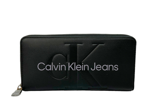 未使用 カルバンクライン ジーンズ ラウンドファスナー長財布 CalvinKlein Jeans