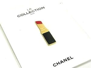 ■新品■未使用■ CHANEL シャネル リップ 口紅 ピンブローチ ピンバッジ アクセサリー レディース ゴールド系 DF5388