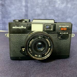 MINOLTA フィルムカメラ HI-MATIC SD minolta 1：2.7 f＝38mm
