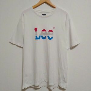 Lee リー　アメカジ　ロゴ　プリントt 半袖　tシャツ ストリート　古着