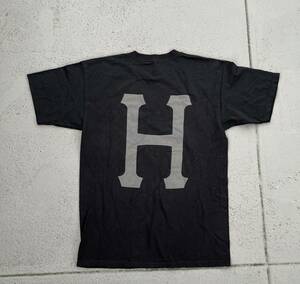 HUF ハフ　× bronze56k 半袖Tシャツ Tee Tシャツ　ポケットTシャツ　ブラック　黒色