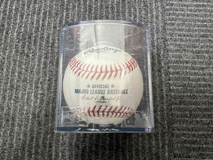 アメリカで購入 ディスプレイケース入り ローリングス Rawlings 硬式 野球ボール 2023 公式試合球 メジャーリーグ公式球 大谷翔平