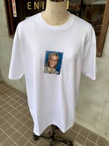 ★未使用★FUCKING AWESOME★Chloe Lenticular Tee★ファッキングオーサム★ホログラム★フォト★Tシャツ★ホワイト★メンズ★サイズL★