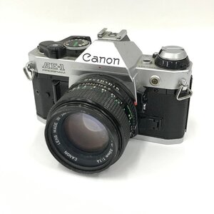 Canon キヤノン AE-1 一眼レフ フィルムカメラ 50mm 1:1.4 レンズ付き【DAAU5017】