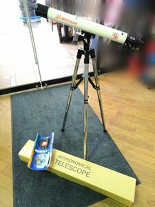 ASTRONOMICAL TELESCOPE/スコープテック ラプトル50 天体望遠鏡 三脚セット 天体観測