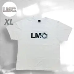 超安⭐️LMC　Tシャツ　メンズ　【XL】　白　ビックロゴ　バックプリント　韓国