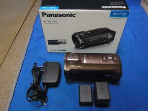 Panasonic デジタルハイビジョンビデオカメラ HC-W870M ジャンク品