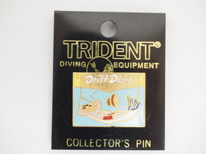 未使用・展示品 TRIDENT ピンバッチ [KB43794]