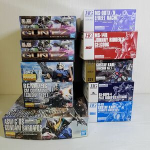 くき23【送140】1円～ 手付品 ガンプラ まとめセット パーツとり ジャンク 機動戦士ガンダム MG HG RE100 オルフェンズ