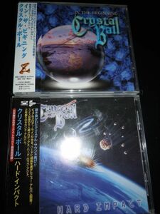 廃盤　CRYSTAL BALL//２枚セット//メロハー//国内盤