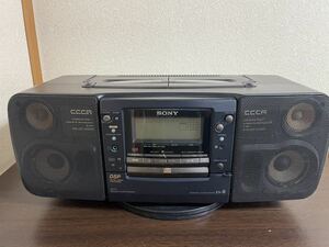 SONY ZS-8 CDラジカセ 通電確認済み 現状品 本体