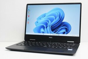 1円スタート ノートパソコン Windows11 WPS office搭載 NEC VersaPro VKT12 第7世代 Core i5 SSD256GB メモリ8GB 12.5インチ カメラ フルHD