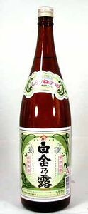 6本セット 白金酒造 芋焼酎 白金の露 1800ｍｌ