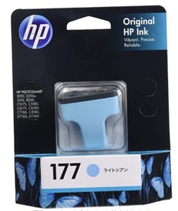 HP 純正 HP 177 C8774HJ (ライトシアン)（新品未開封品）