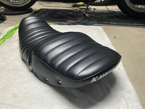 1円～ ゼファー400 ZR400C 純正張替 タックロールシート リベット ロゴ入 Z2タイプベルト ドレミコレクション カワサキ KAWASAKI C5 C6 C7