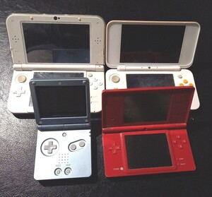 NINTENDO 3DS LL　GAMEBOYアドバンスSP　その他まとめ売り(ジャンク品)