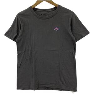 ゆうパケットOK SHIPS シップス ワンポイント刺 半袖Ｔシャツ sizeS/M/グレー