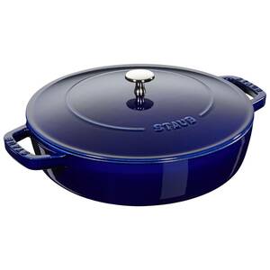 新品未使用　ストウブ STAUB 無水鍋 ブレイザー ソテーパン 28cm グランブルー 40511-476