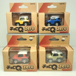 チョロQ ZERO トヨタ FJクルーザー 4色セット チョロQ トミーテック チョロQゼロ Toyota FJ Cruiser GSJ15W クロカン オフロード 1円〜 1円