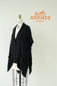 HERMES エルメス スリットデザイン オーバー シャツ size S 0521902