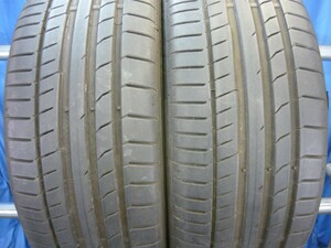 スポーツコンタクト5●225/40R18●7分山 2本 検査済み！取付/手渡し可！●インプレッサ レクサスISフロント アクセラスポーツ●(r3148