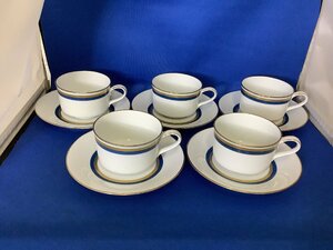 ○●○Noritake　ノリタケ　月桂樹　カップ＆ソーサー5客セット(現状品)○●○