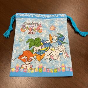 TDL　ディズニーイースター2014　ドナルド　デイジー　ミニきんちゃく　バラ売り　東京ディズニーランド