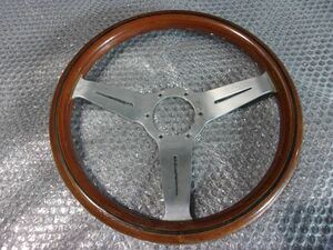 ★激安!★NARDI ナルディ ステアリング ハンドル ウッド 325mm 32.5cm / 4R8-1339