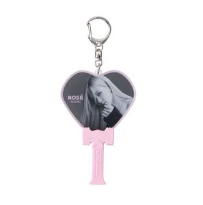 即決! BLACKPINK JAPAN 1st FULL ALBUM 発売記念 ROSE ミニチュアうちわキーホルダー 未開封新品