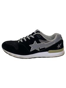 BAPE STA!◆FOOT SOLDIER/フットソルジャー/ローカットスニーカー/28cm/BLK/スウェード