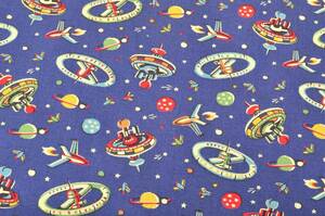 Cathkidston生地Space1M×145cmキャスキッドソン/438