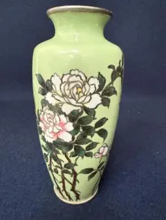 5. 七宝焼 花瓶 花器 花入 中国 美術 華道具