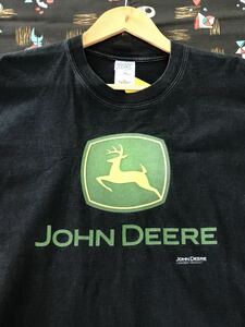 John Deere Tシャツ　ジョンディア　トラクター　アメリカ　カンパニー　企業　ビンテージ　世田谷ベース　古着　アメカジ